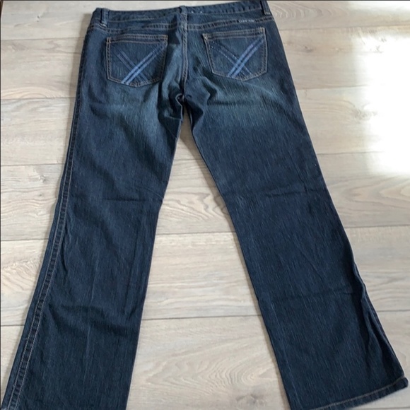 Calvin Klein Lean Bootcut Dark Wash Jeans Size 32 - Picture 3 of 4